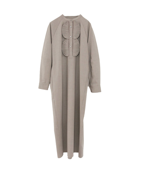 再入荷予約【SOI-MeME】pleats jabot one-piece